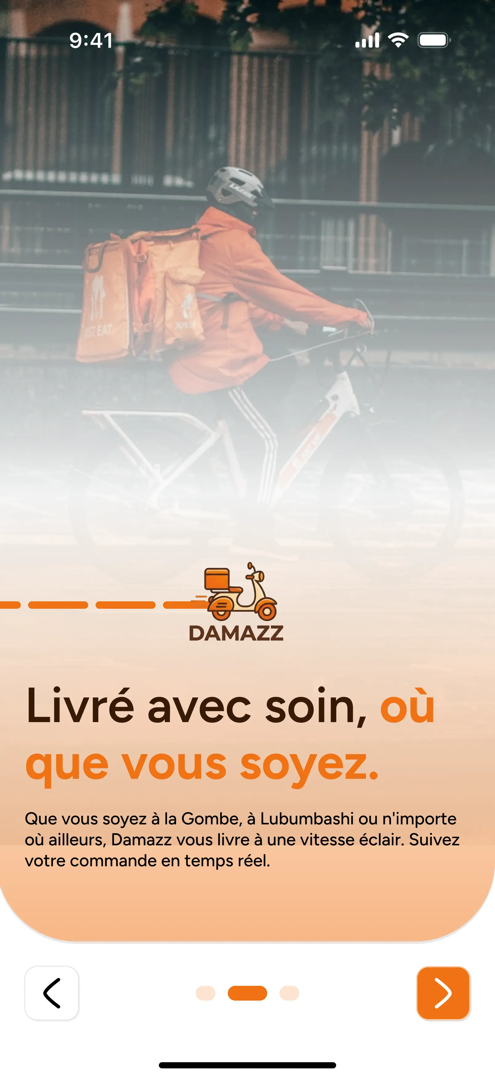 Damazz App Screen 3